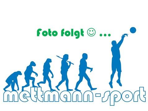 Silhouette einer Entwicklung vom Menschen zum Basketballspieler mit dem Schriftzug "mettmann-sport". Text "foto folgt".